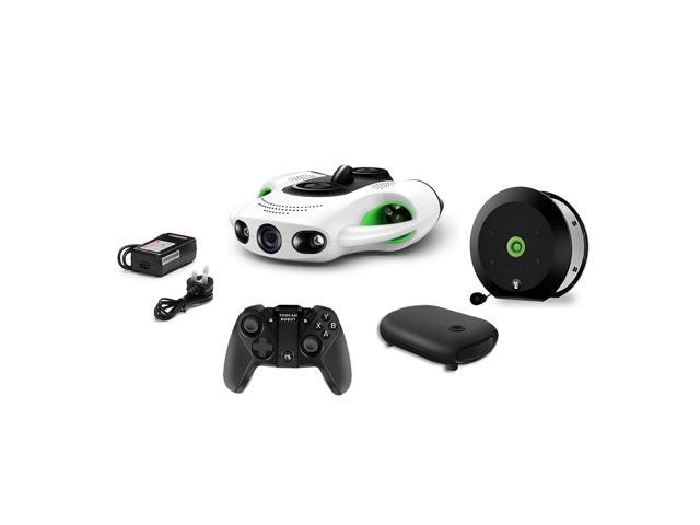 Youcan Robot BW Space Pro Professional Underwater Drone with Camera APP Remote Control RC Submarine with 4K UHD Image Stabilization 1080P,Long battery life,100M Tether,ROV